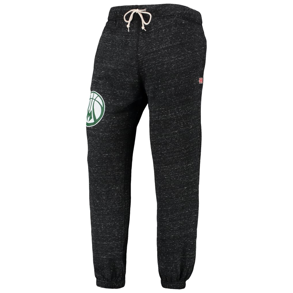 Milwaukee Bucks Homage Tri-Blend Sweatpants - Charcoal