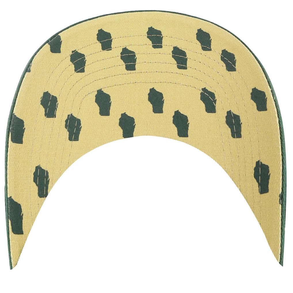 Milwaukee Bucks '47 Women's Confetti Undervisor Clean Up Adjustable Hat - Hunter Green