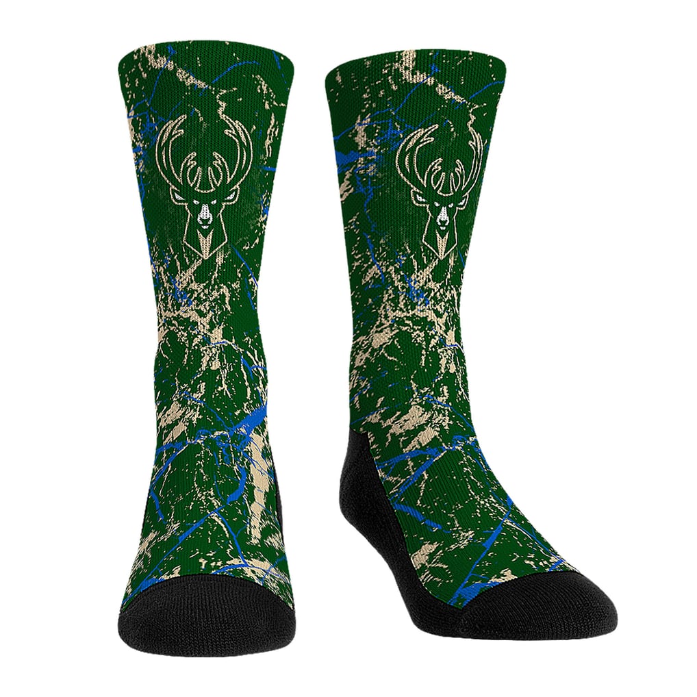 Milwaukee Bucks Rock Em Socks Youth Three-Pack Crew Socks Set