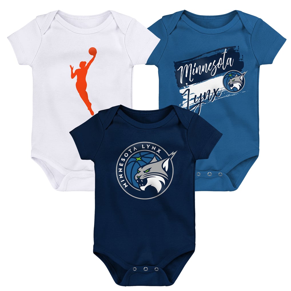 Minnesota Lynx Outerstuff Infant Destiny 3-Piece Creeper Set