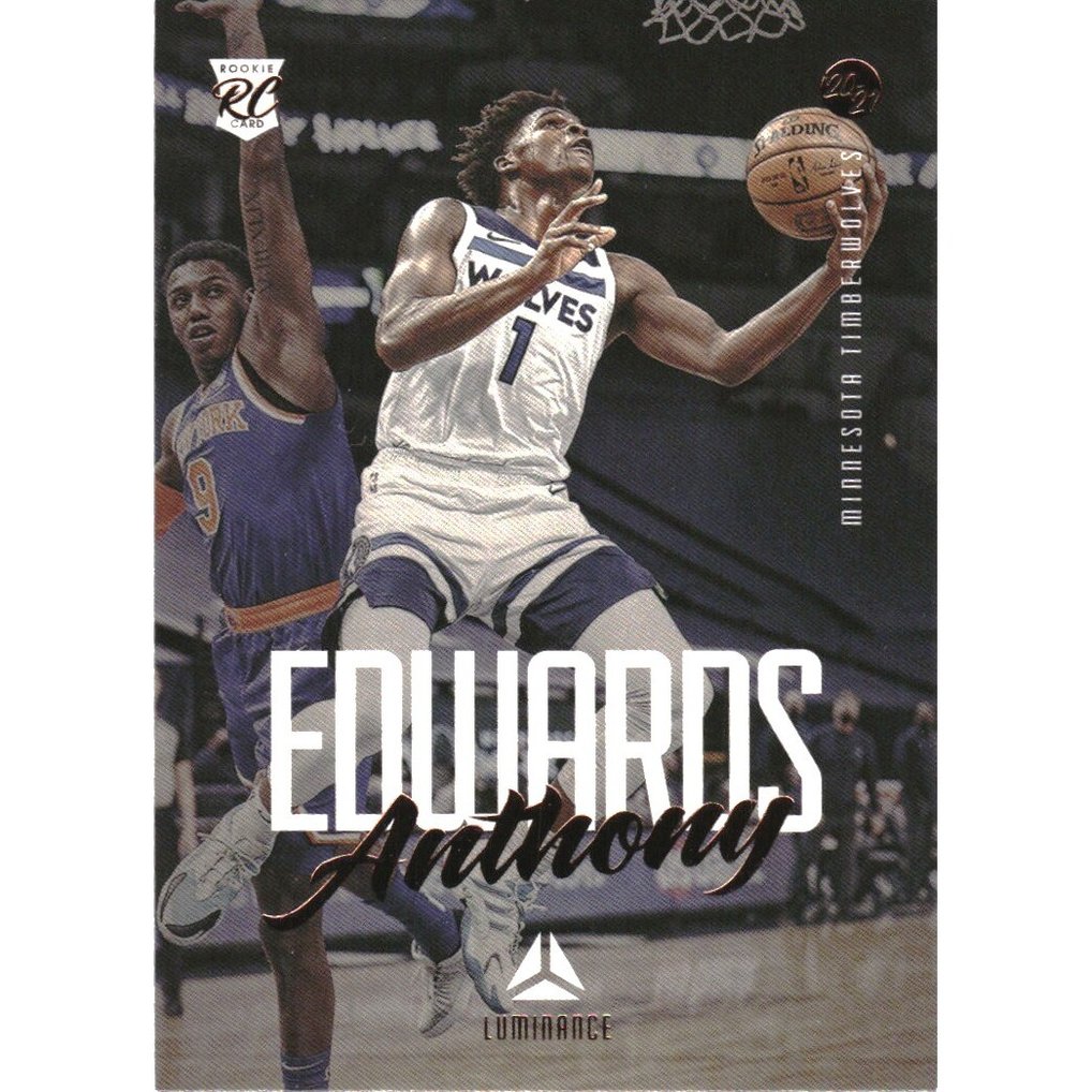 2020-21 Panini Chronicles Bronze #143 Anthony Edwards/Luminance