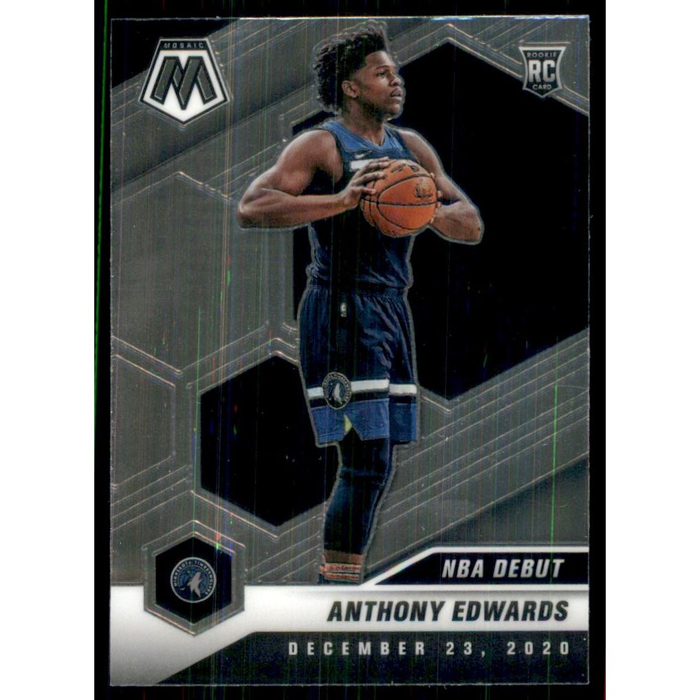2020-21 Panini Mosaic #261 Anthony Edwards