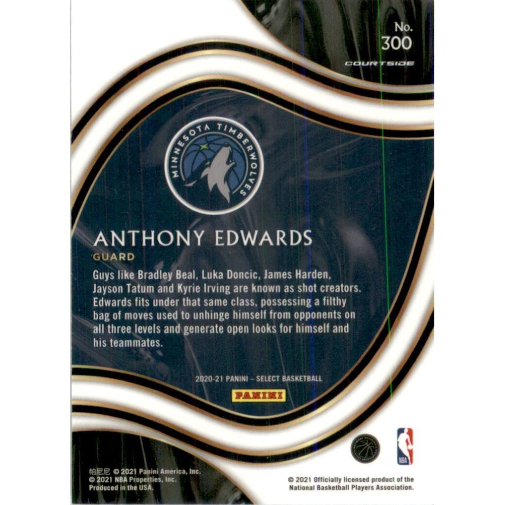 2020-21 Select #300 Anthony Edwards