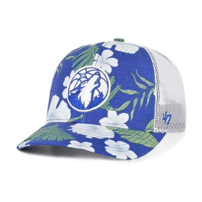 Minnesota Timberwolves '47 Beach Side Trucker Adjustable Hat - Blue