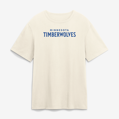Minnesota Timberwolves Club T-Shirt - Cream