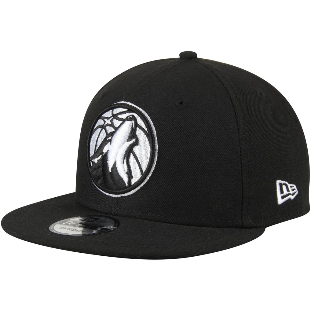 Minnesota Timberwolves New Era 9FIFTY Snapback Adjustable Hat - Black
