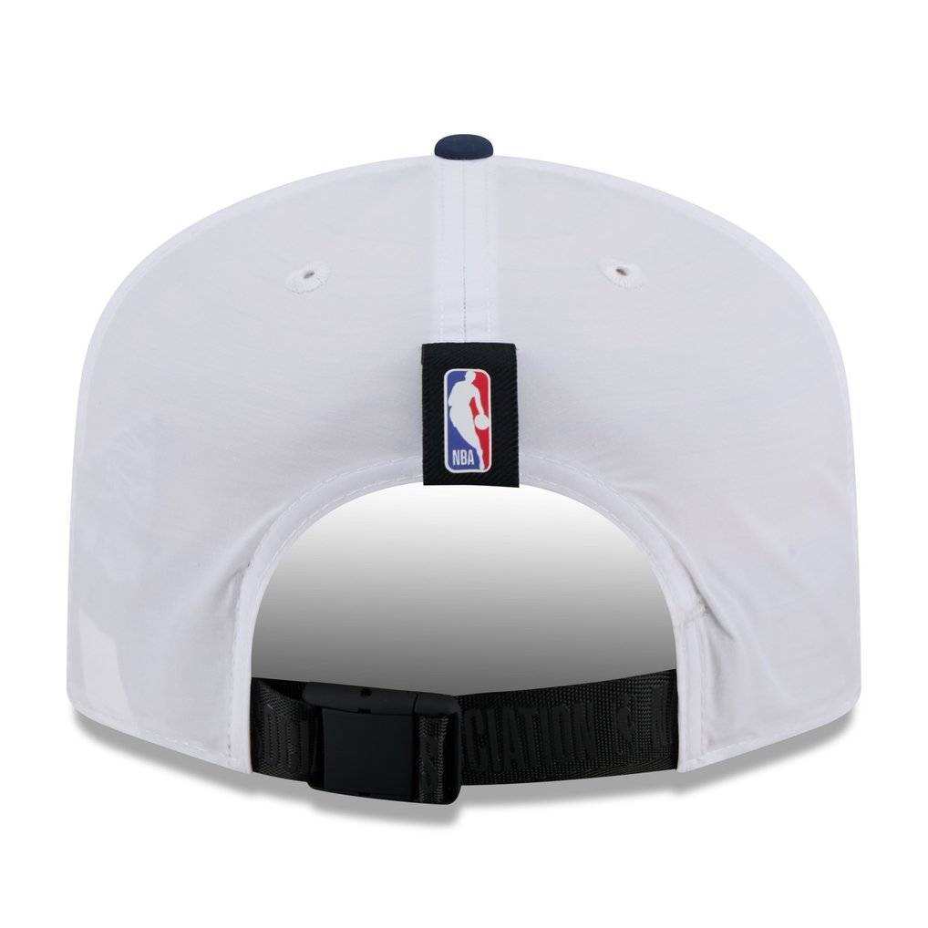 Minnesota Timberwolves New Era 2025 NBA Draft On-Stage Nylon 19TWENTY Adjustable Hat - White/Navy