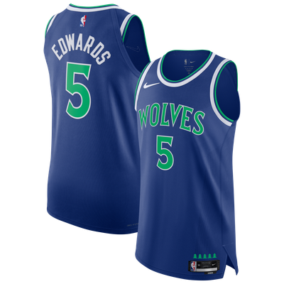 Anthony Edwards Minnesota Timberwolves Nike Authentic Jersey - Icon Edition - Blue