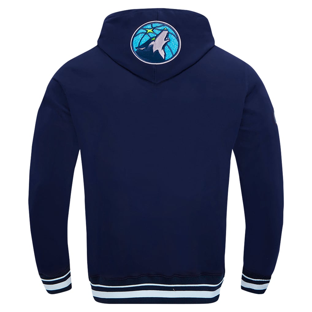Minnesota Timberwolves Pro Standard Area Code Pullover Hoodie - Navy