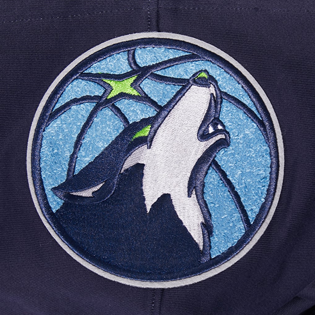 Minnesota Timberwolves Pro Standard Area Code Pullover Hoodie - Navy