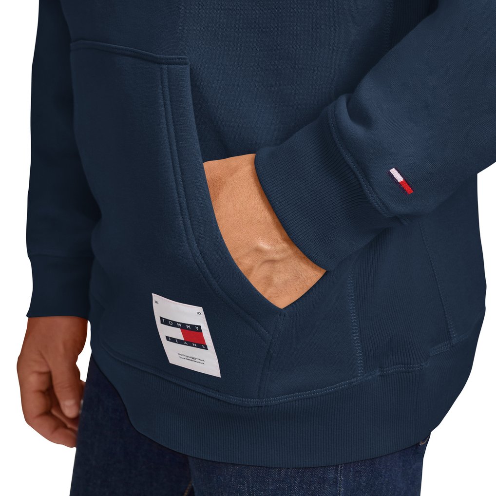 Minnesota Timberwolves Tommy Jeans Sebastian Pullover Hoodie - Navy