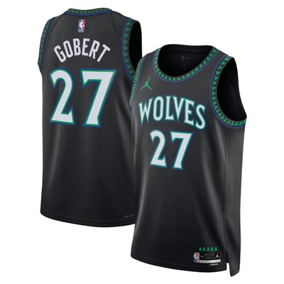 Rudy Gobert Minnesota Timberwolves Jordan Brand Unisex Swingman Jersey - Statement Edition  - Black