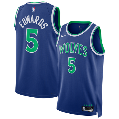 Anthony Edwards Minnesota Timberwolves Nike Unisex Swingman Jersey - Icon Edition  - Blue