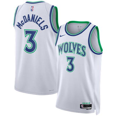 Jaden McDaniels Minnesota Timberwolves Nike Unisex Swingman Jersey - Association Edition  - White