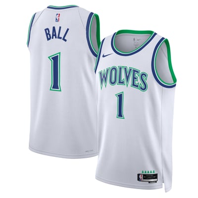LaMelo Ball Minnesota Timberwolves Nike Unisex Swingman Jersey - Association Edition  - White