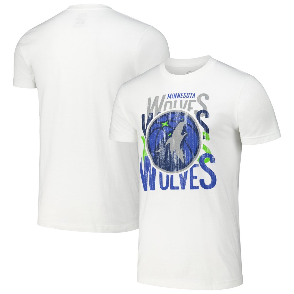 Minnesota Timberwolves Stadium Essentials Unisex Dedication T-Shirt - White