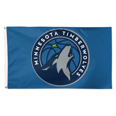 Minnesota Timberwolves WinCraft 3' x 5' Primary Logo Single-Sided Flag