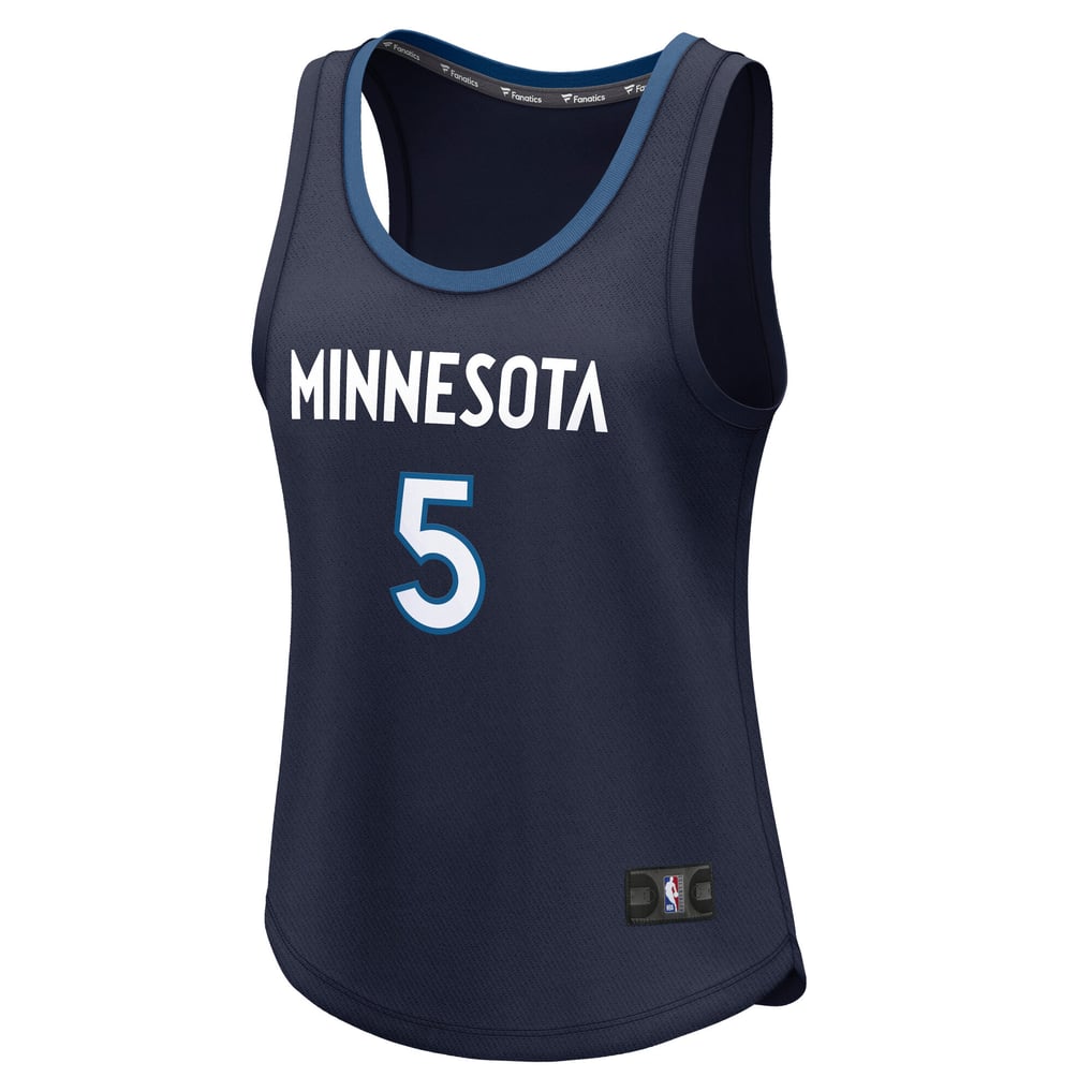 Anthony Edwards Minnesota Timberwolves Fanatics Women's Fast Break Player Jersey - Icon Edition - Navy