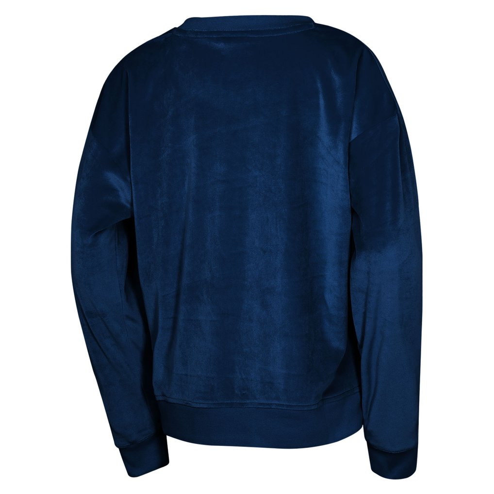  Minnesota Timberwolves Outerstuff Youth Girls Step Back Sweatshirt - Navy