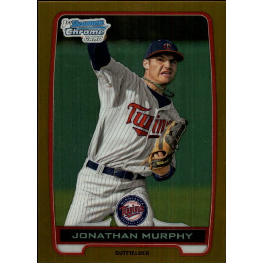 2012 Bowman Chrome Draft Draft Picks Gold Refractors #BDPP137 Jonathan Murphy