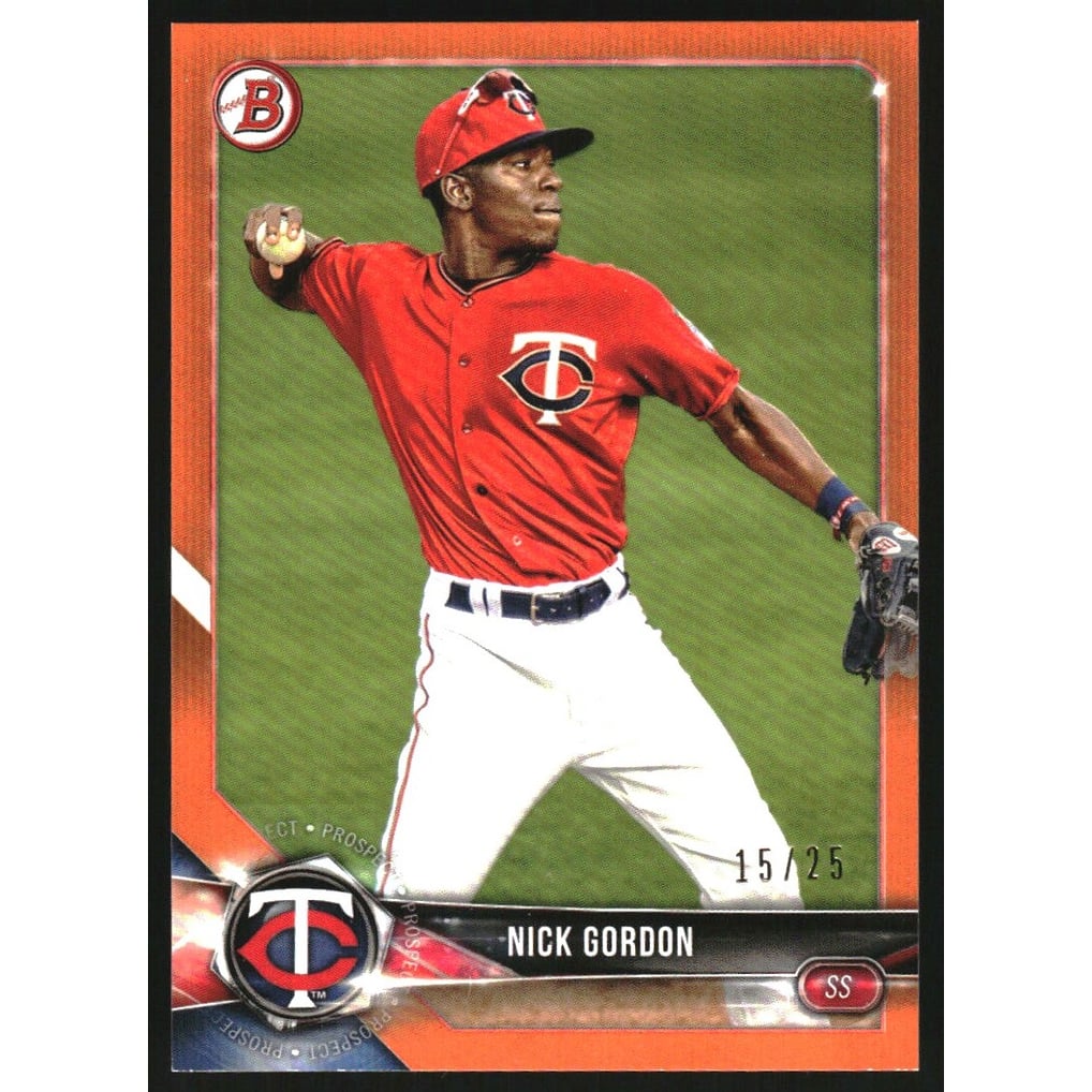 2018 Bowman Prospects Orange #BP49 Nick Gordon