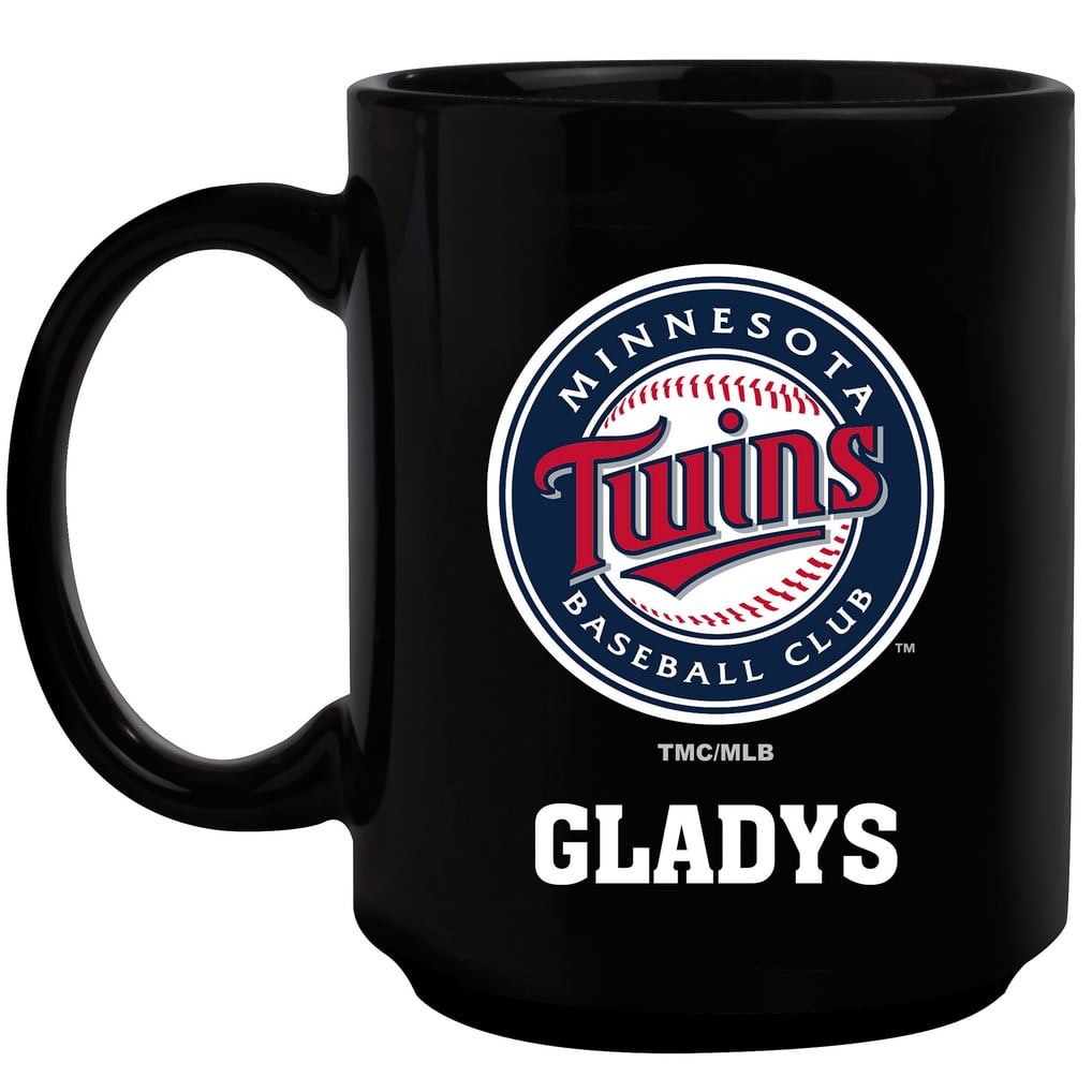 Minnesota Twins 15oz. Personalized Mug - Black