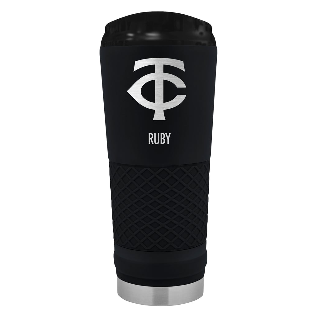Minnesota Twins 24oz. Personalized Stealth Draft Tumbler - Black