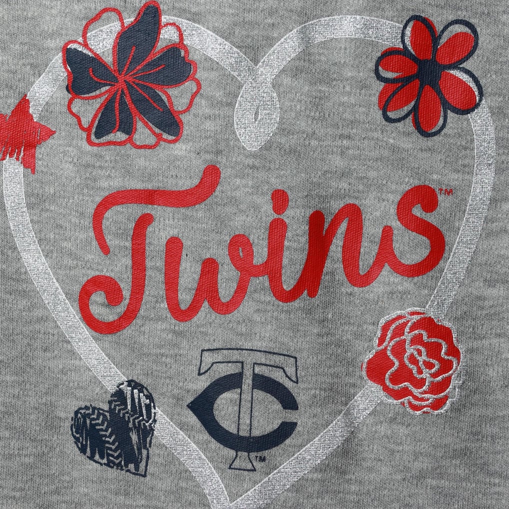 Minnesota Twins Infant Batter Up 3-Pack Bodysuit Set - Navy/Red/Gray