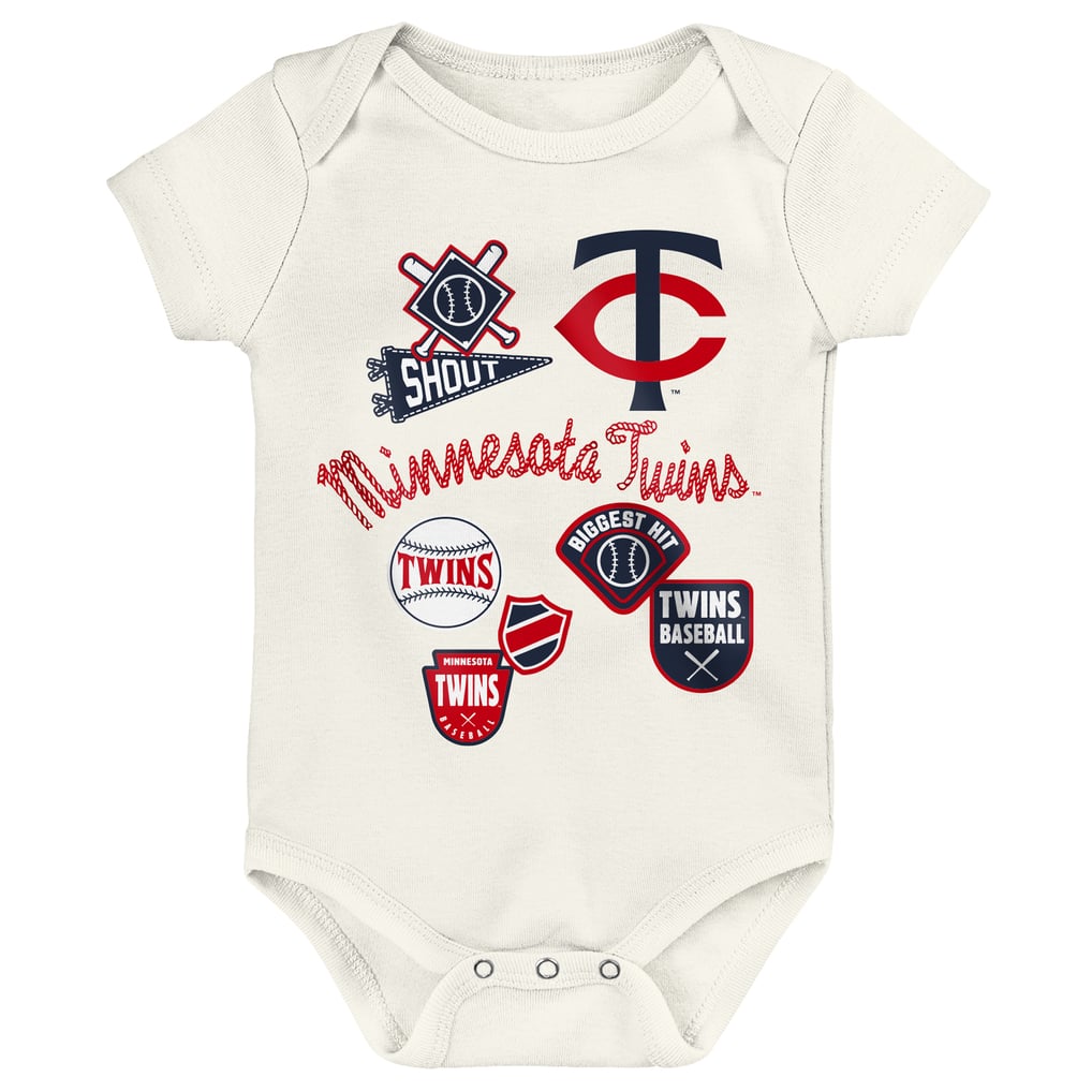 Minnesota Twins Outerstuff Infant Home Plate 3-Piece Bodysuit Set