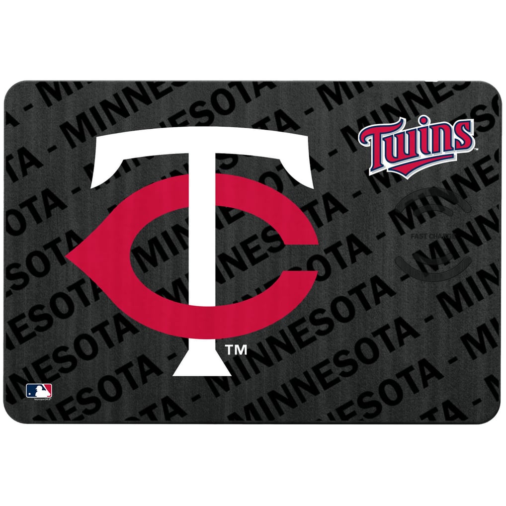 Minnesota Twins Keyscaper 15W Fast Wireless Charger and Mouse Pad