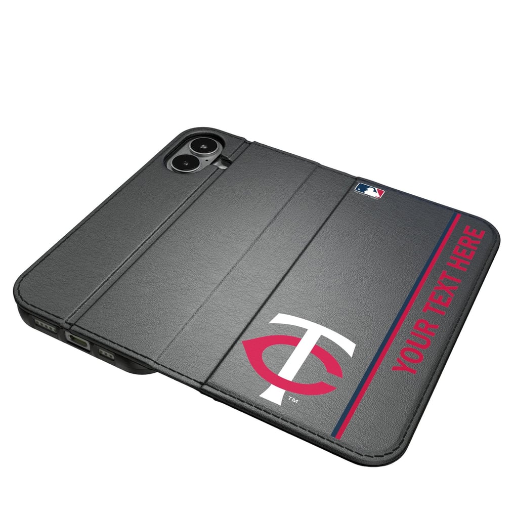 Minnesota Twins Keyscaper Personalized iPhone Folio 2.0 Case