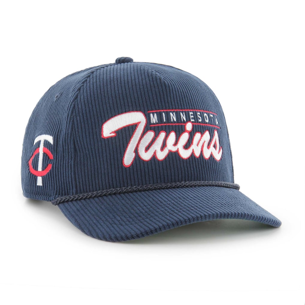 Minnesota Twins '47 Corduroy Hitch Adjustable Hat - Navy