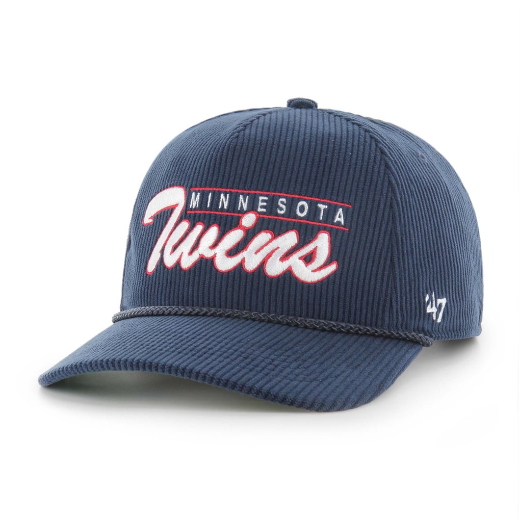 Minnesota Twins '47 Corduroy Hitch Adjustable Hat - Navy