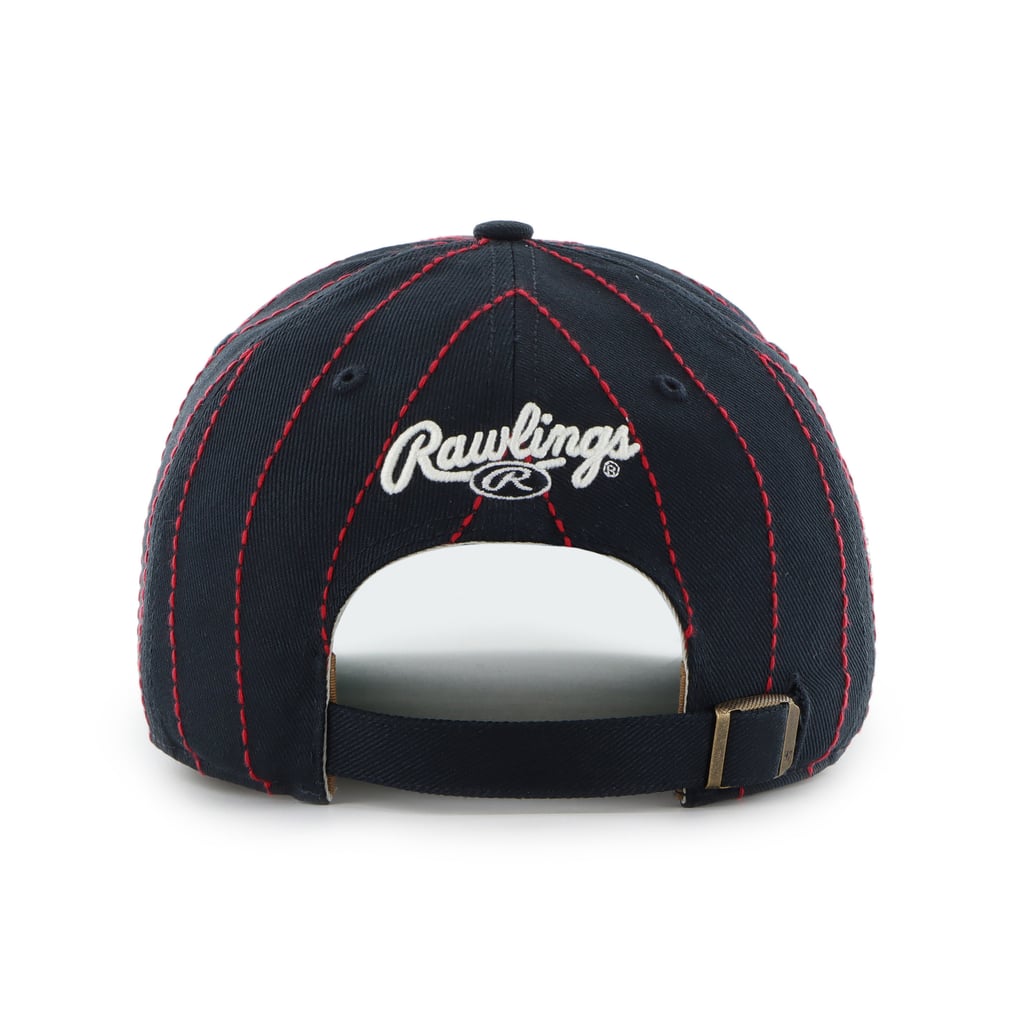 Minnesota Twins '47 x Rawlings Pinstripe Hitch Adjustable Hat - Navy