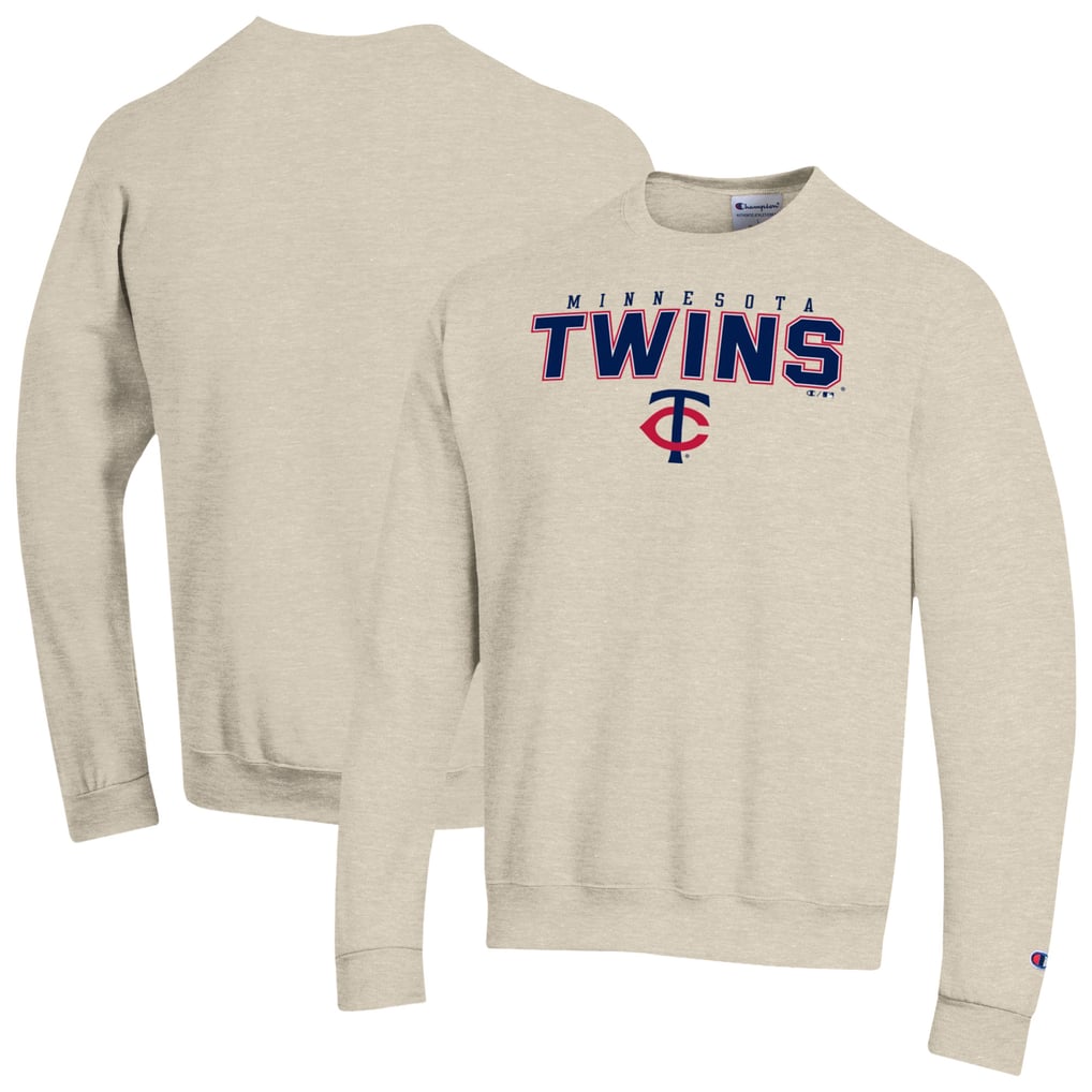Minnesota Twins Champion Eco Powerblend Sweatshirt - Oatmeal