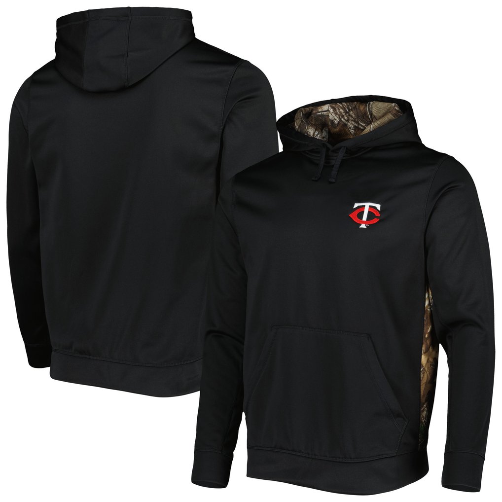 Minnesota Twins Dunbrooke Ranger Pullover Hoodie - Black/Camo