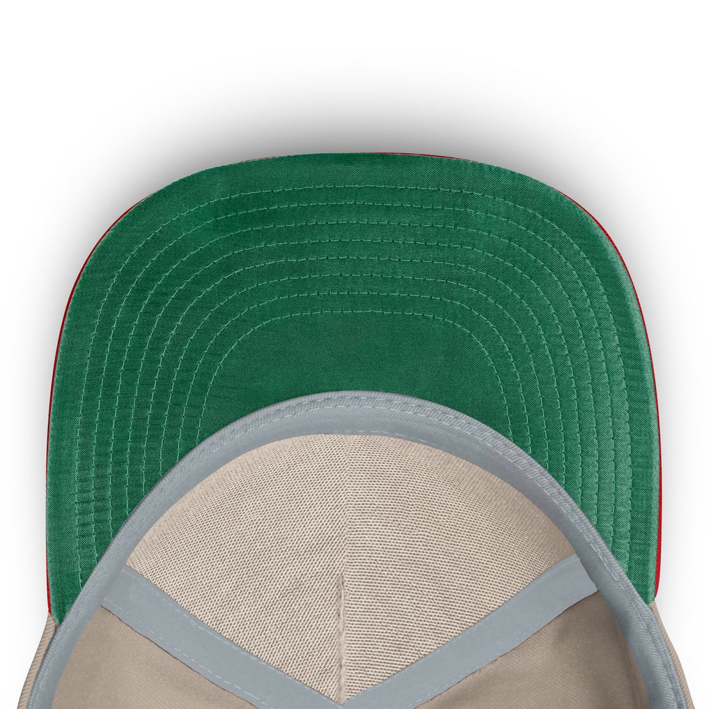Minnesota Twins Fanatics Veteran A-Frame Adjustable Hat - Khaki/Navy