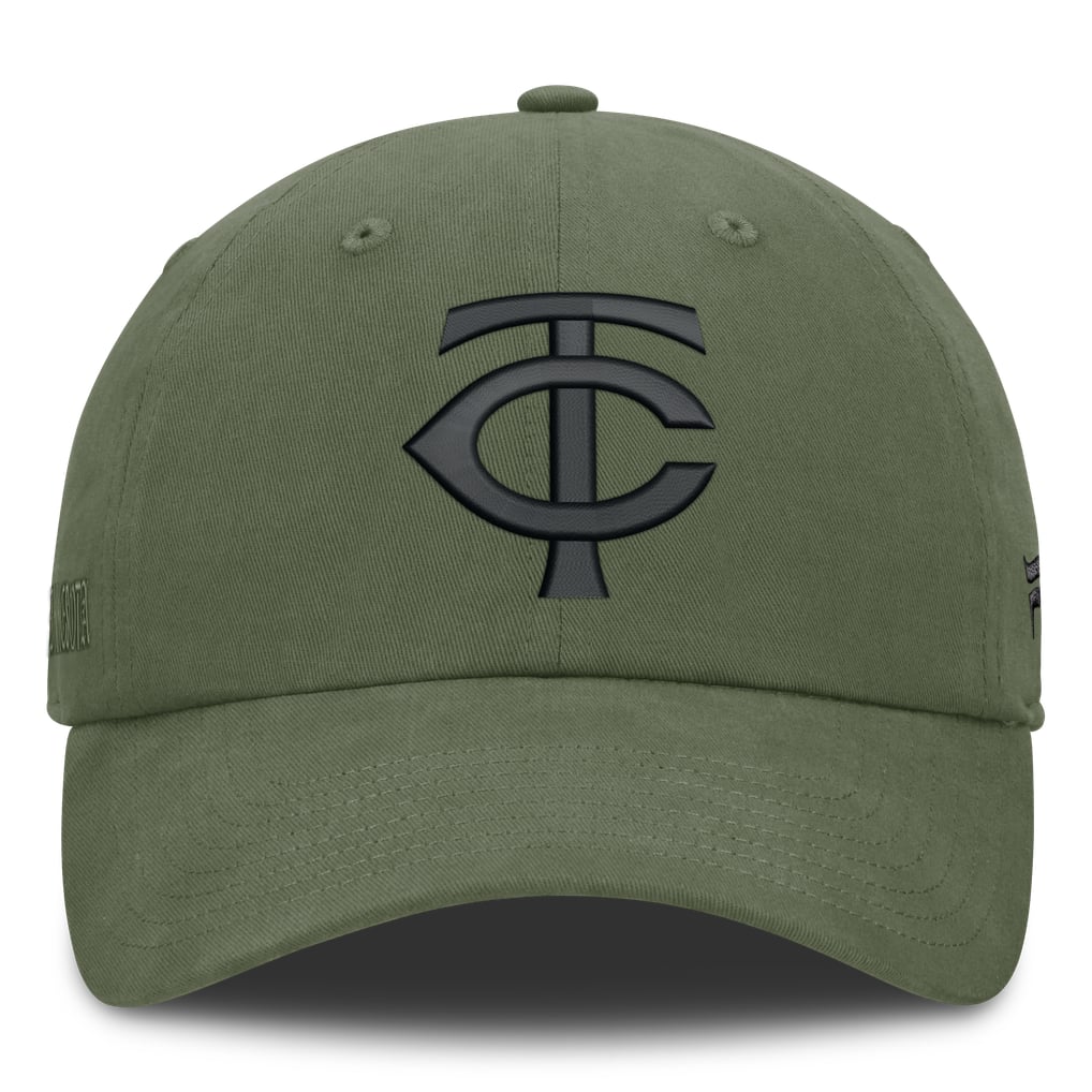  Minnesota Twins Fanatics Pine Rider Adjustable Hat - Olive