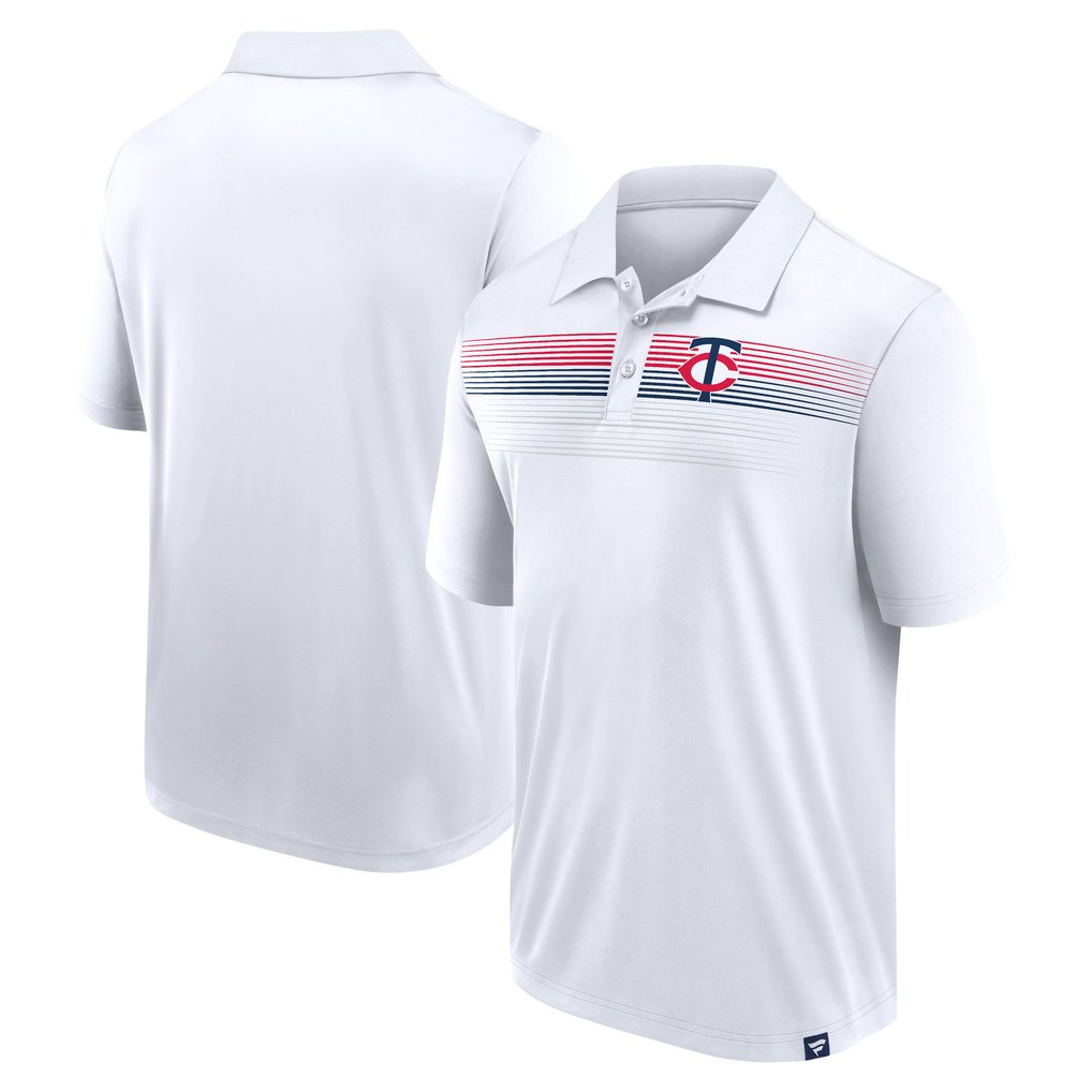 Minnesota Twins Fanatics Victory For Us Interlock Polo - White