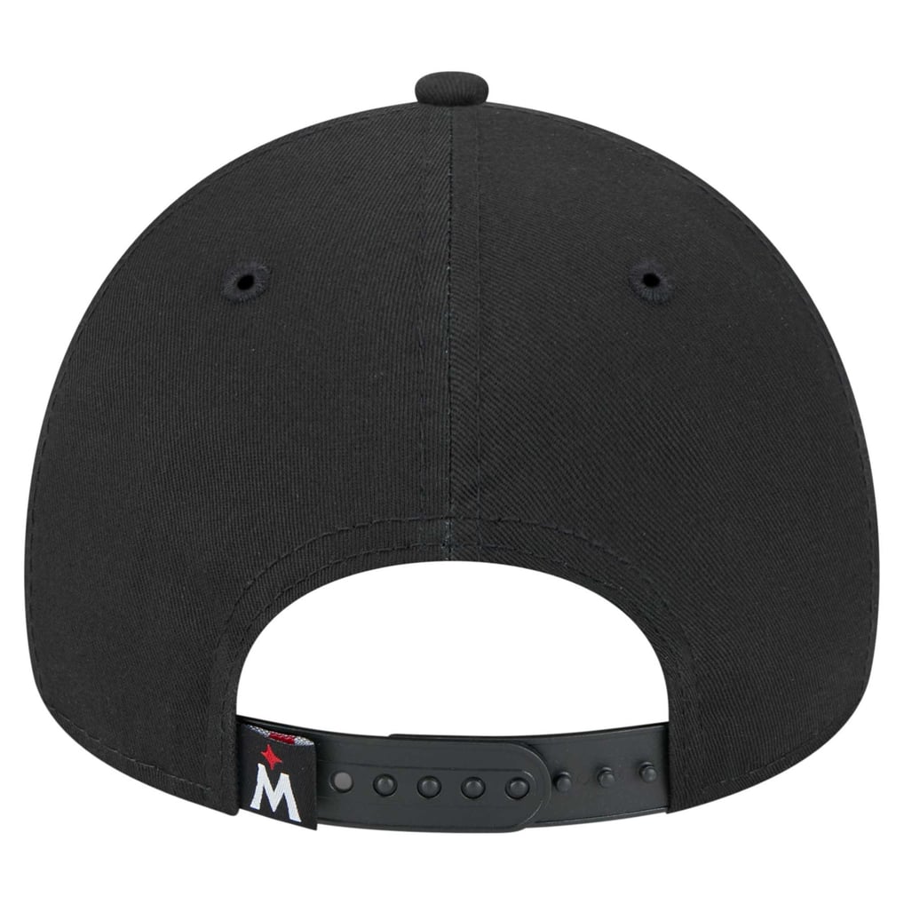 Minnesota Twins New Era 9FORTY A-Frame Adjustable Hat - Black