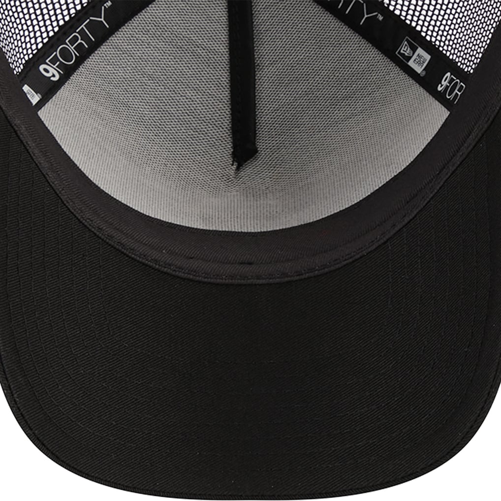 Minnesota Twins New Era A-Frame 9FORTY Trucker Adjustable Hat - Black