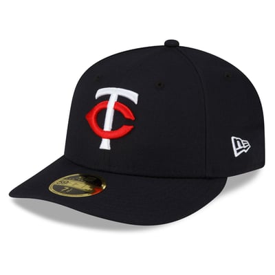  Minnesota Twins New Era 2023 Authentic Collection Low Profile  Home 59FIFTY Fitted Hat  - Navy