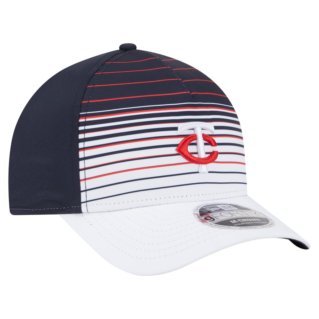  Minnesota Twins New Era Gradient 9FORTY M-Crown Adjustable Hat - Navy