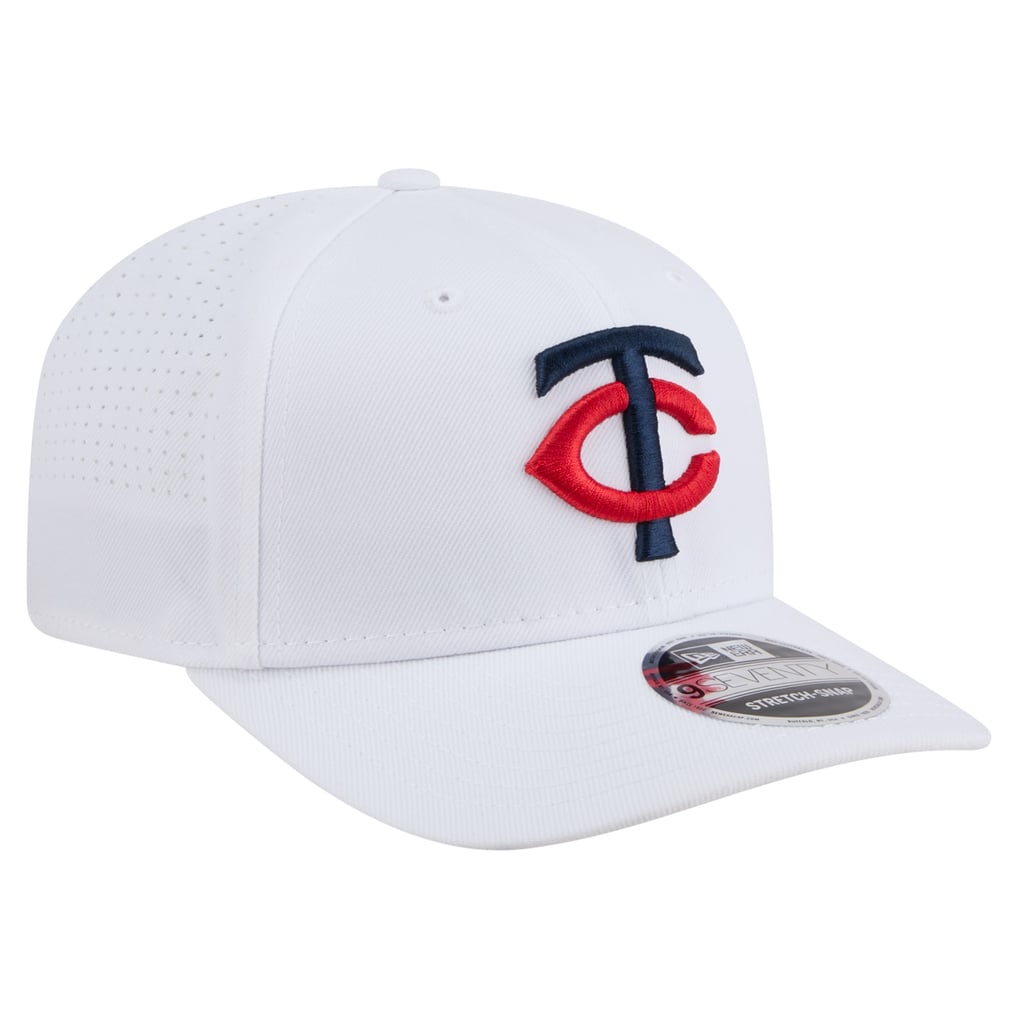 Minnesota Twins New Era COOLERA 9SEVENTY Adjustable Hat - White