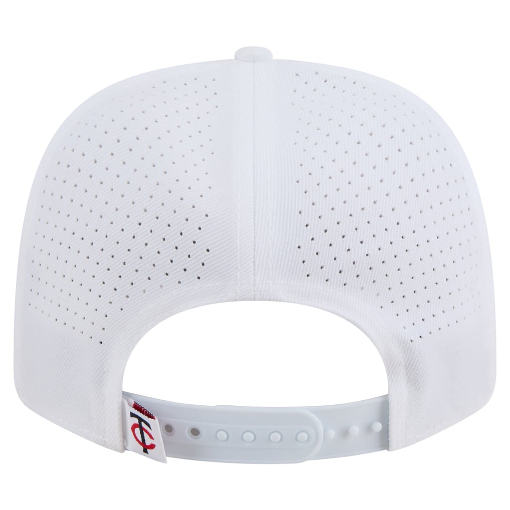 Minnesota Twins New Era COOLERA 9SEVENTY Adjustable Hat - White