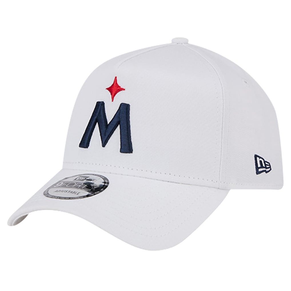 Minnesota Twins New Era TC A-Frame 9FORTY Adjustable Hat - White