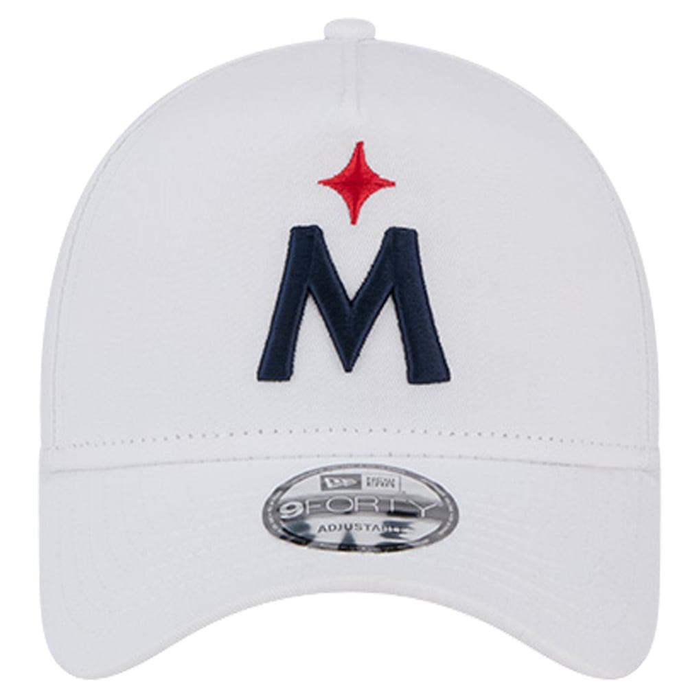 Minnesota Twins New Era TC A-Frame 9FORTY Adjustable Hat - White