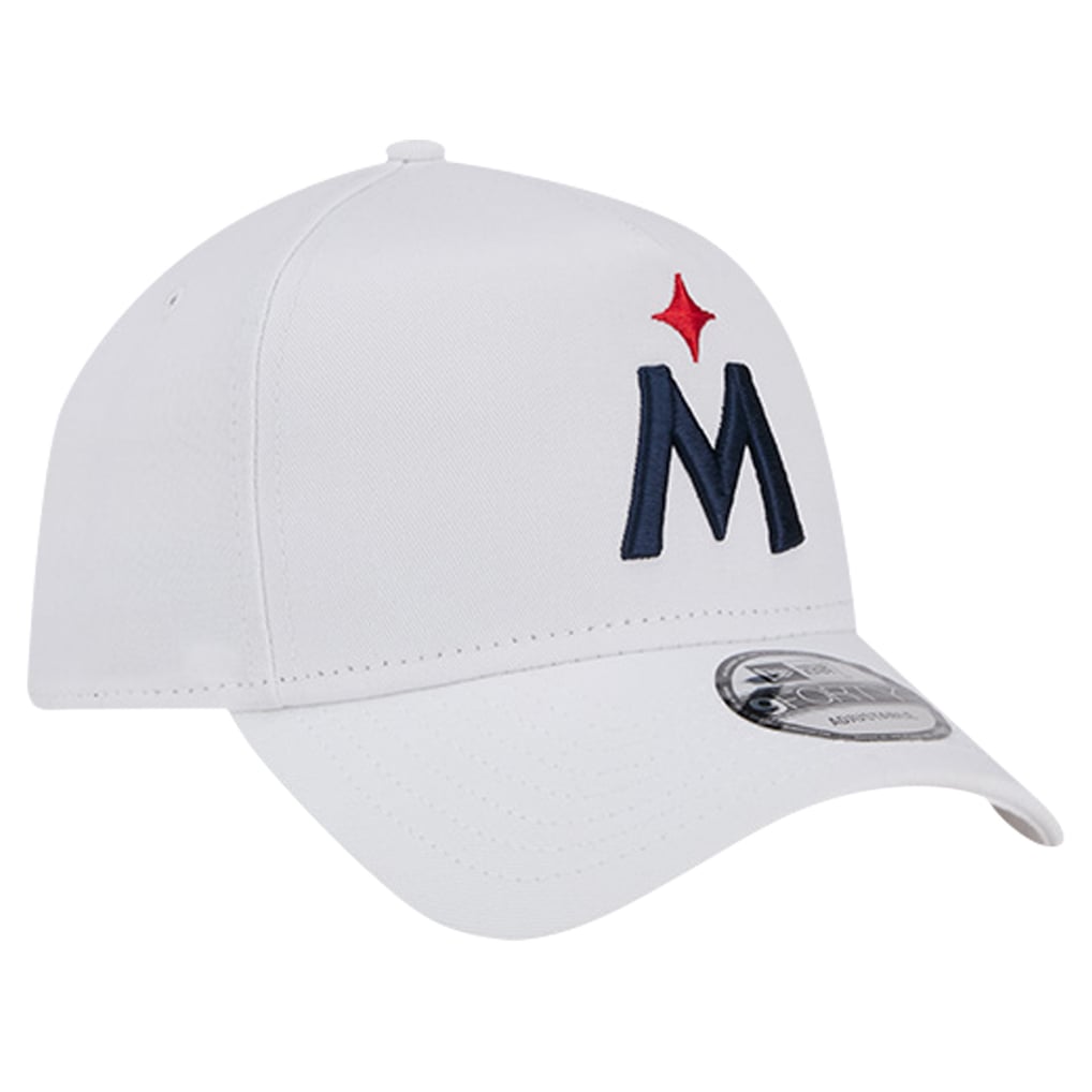 Minnesota Twins New Era TC A-Frame 9FORTY Adjustable Hat - White