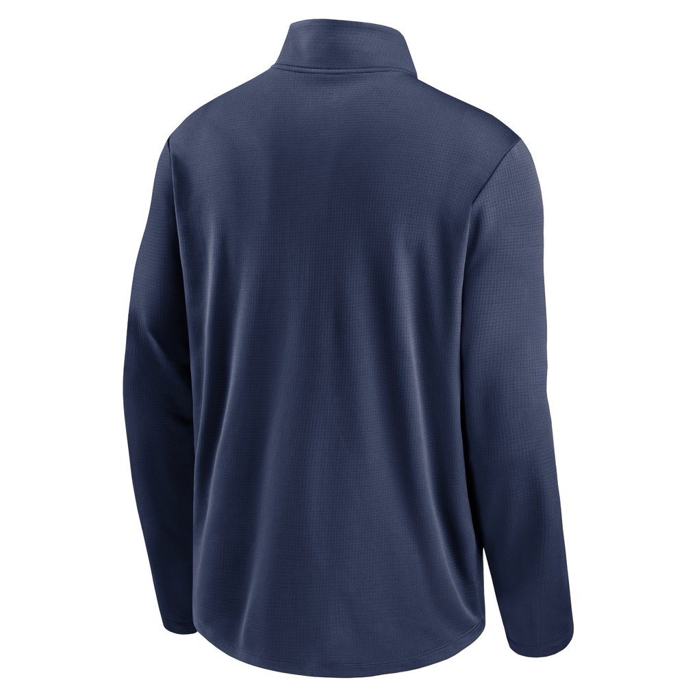 Minnesota Twins Nike Agility Pacer Lightweight Performance Half-Zip Top - Navy