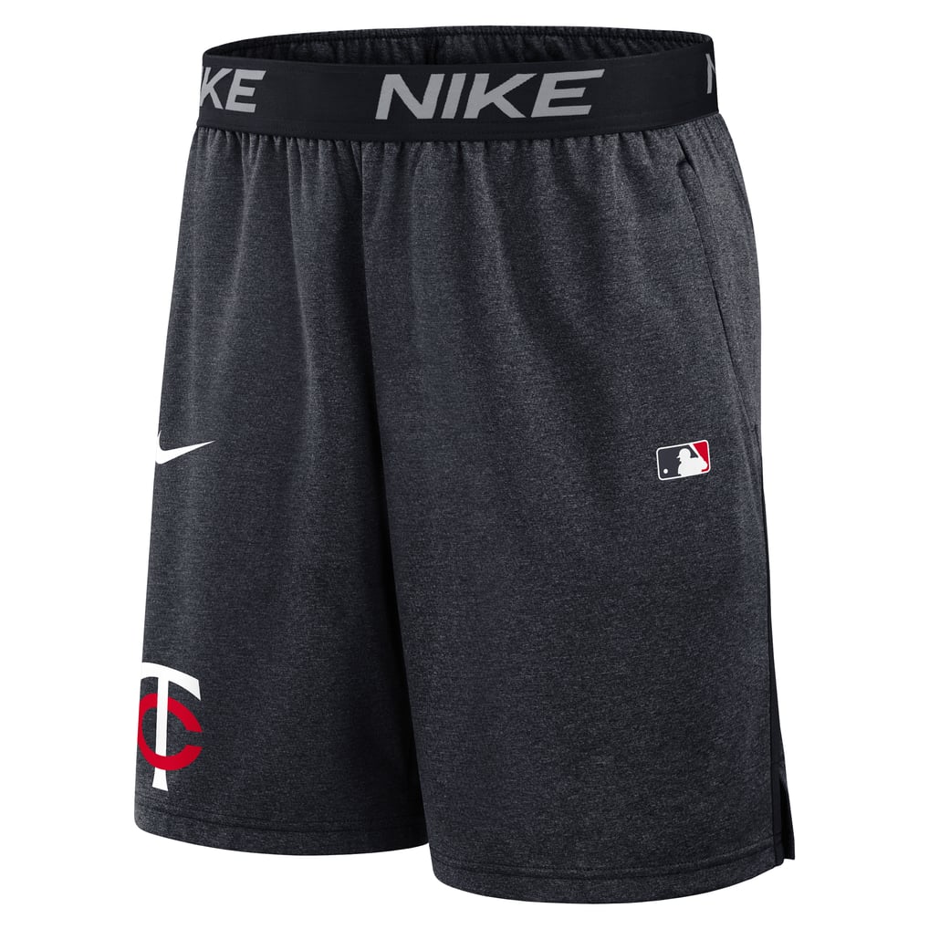 Minnesota Twins Nike Authentic Collection Performance Knit Shorts - Navy